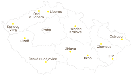Weber – obchodní a zákaznická střediska